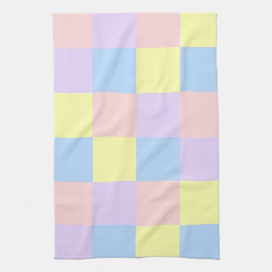 Schachbretter für die Pastelfeder Geschirrtuch (Vertikal)