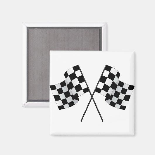 Schachbretter Magnet (Vorderseite/Rückseite)