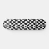Schachbretter Skateboard (Horizontal)