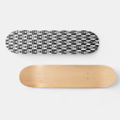 Schachbretter Skateboard (Horizontal)