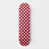 SCHACHBRETTER SKATEBOARD (Vorderseite)