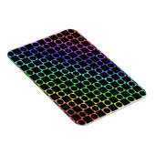 Schachbretter und Kreise, Regenbogen und Schwarz Magnet (Rechte Seite)
