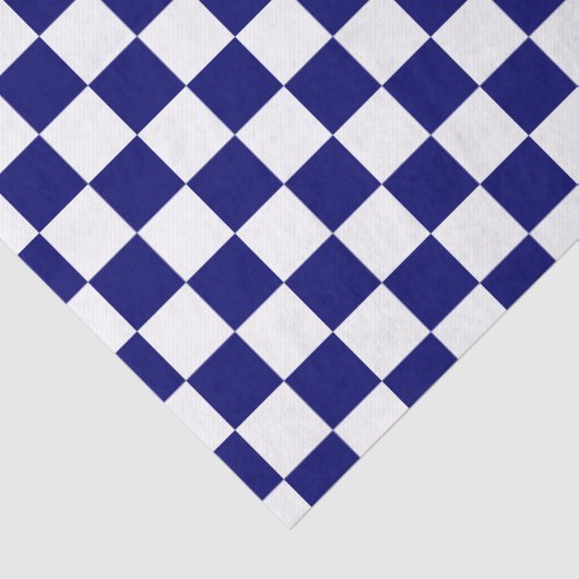 Schachbrettfahrer Seidenpapier (Detail)