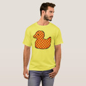 Schachbrettgummiente T-Shirt (Vorne ganz)
