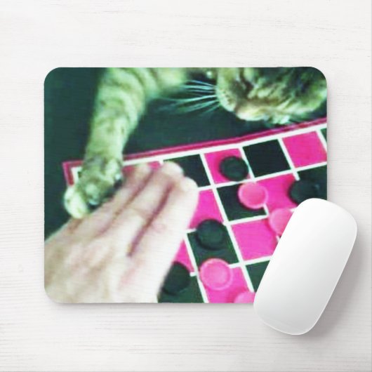 SchachbrettKitty Mousepad! durch JokeApptv TM Mousepad (Mit Mouse)