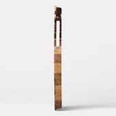 Schachbrettmakro Case-Mate iPhone Hülle (Rückseite / Links)