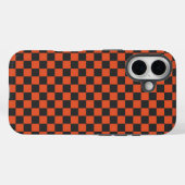 Schachbrettmuster aus Glut und Asche Case-Mate iPhone Hülle (Rückseite (Horizontal))