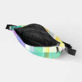 Schachbrettmuster Bauchtasche (Offen)
