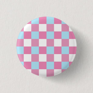 Schachbrettmuster Button