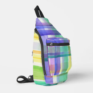 Schachbrettmuster Crossbody Bag