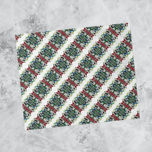 Schachbrettmuster Design Geschenkpapier