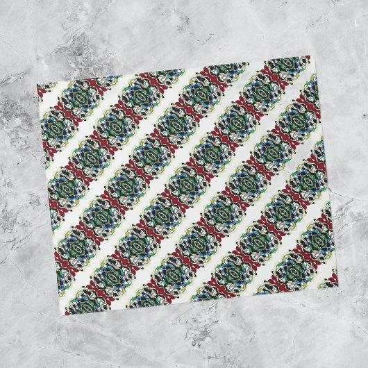 Schachbrettmuster Design Geschenkpapier