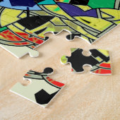 Schachbrettmuster Design Puzzle (Seite)