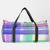 Schachbrettmuster Duffle Bag (Vorderseite)