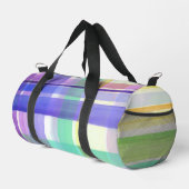 Schachbrettmuster Duffle Bag (Rechte Ecke)