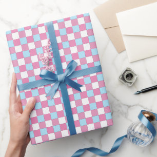 Schachbrettmuster Geschenkpapier