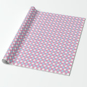 Schachbrettmuster Geschenkpapier (Ungerollt)
