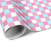 Schachbrettmuster Geschenkpapier (Rolleneckpunkt)