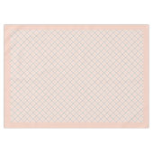 Schachbrettmuster Grau-Tablett mit Stil Tischdecke (Vorderseite (Horizontal))