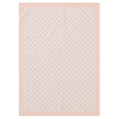 Schachbrettmuster Grau-Tablett mit Stil Tischdecke (Vorderseite)