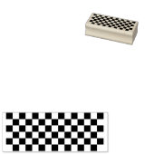 Schachbrettmuster Gummistempel (Stempel)