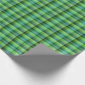 Schachbrettmuster, kleines Papier Geschenkpapier (Ecke)