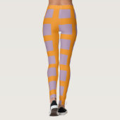Schachbrettmuster-Leggings Leggings (Rückseite)