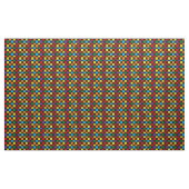 Schachbrettmuster Regenbogen Glitzer Pride Gay LGB Stoff (Yard (91,4 cm))