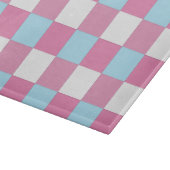 Schachbrettmuster Schneidebrett (Ecke)