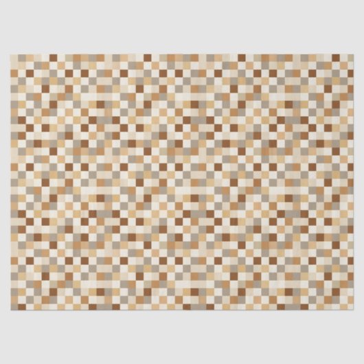 Schachbrettmuster Seidenpapier (Vorderseite)