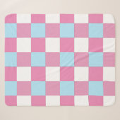 Schachbrettmuster Sherpadecke (Vorderseite (Horizontal))