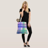 Schachbrettmuster Tasche (Am Model)