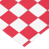 Schachbrettmuster Tischdecke (Schrägansicht)
