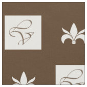 Schachbrettmuster (weiß und braun) stoff (Nahaufnahme)