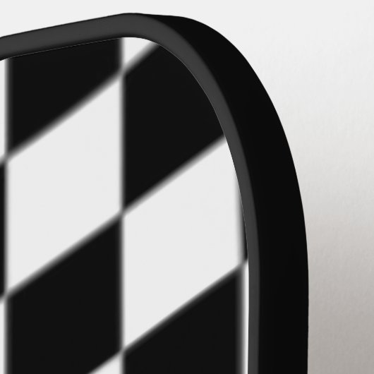 Schachbretts Freimaurer Platz und Kompass Pickleball Schläger (Linke Seite)