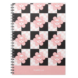 Schachbretts Girl School Notebook Notizblock
