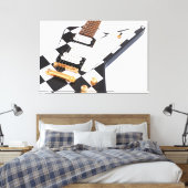 SCHACHBRETTS ROCK ELECTRIC GUITAR 32x48 Leinwanddruck (Insitu (Schlafzimmer))