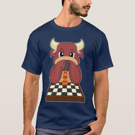 Schachbrettspiel T-Shirt (Vorderseite)