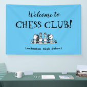 Schachclub Custom Wall Banner (Messe)