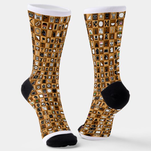 SchachCraft Socken (Gewinkelt)