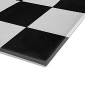 Schachdekor Schneidebrett (Ecke)