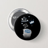 Schachdesign Button (Vorne & Hinten)