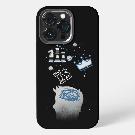 Schachdesign iPhone Hülle (Hinten)