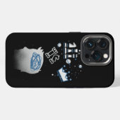 Schachdesign iPhone Hülle (Rückseite (Horizontal))