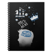 Schachdesign Notizblock (Vorderseite)