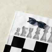 Schachdesign Strandtuch (Beispiel)