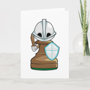 Schachfigur Bauer Schach Karte