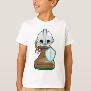 Schachfigur Bauer Schach T-Shirt