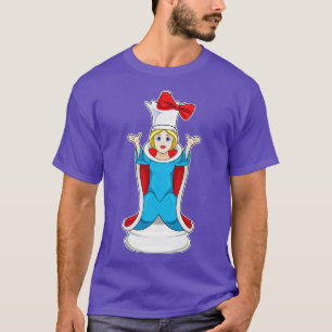 Schachfigur Schach Brettspiel T-Shirt