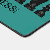 Schachfiguren Design-Schreibtisch Mat Schreibtischunterlage (Ecke)